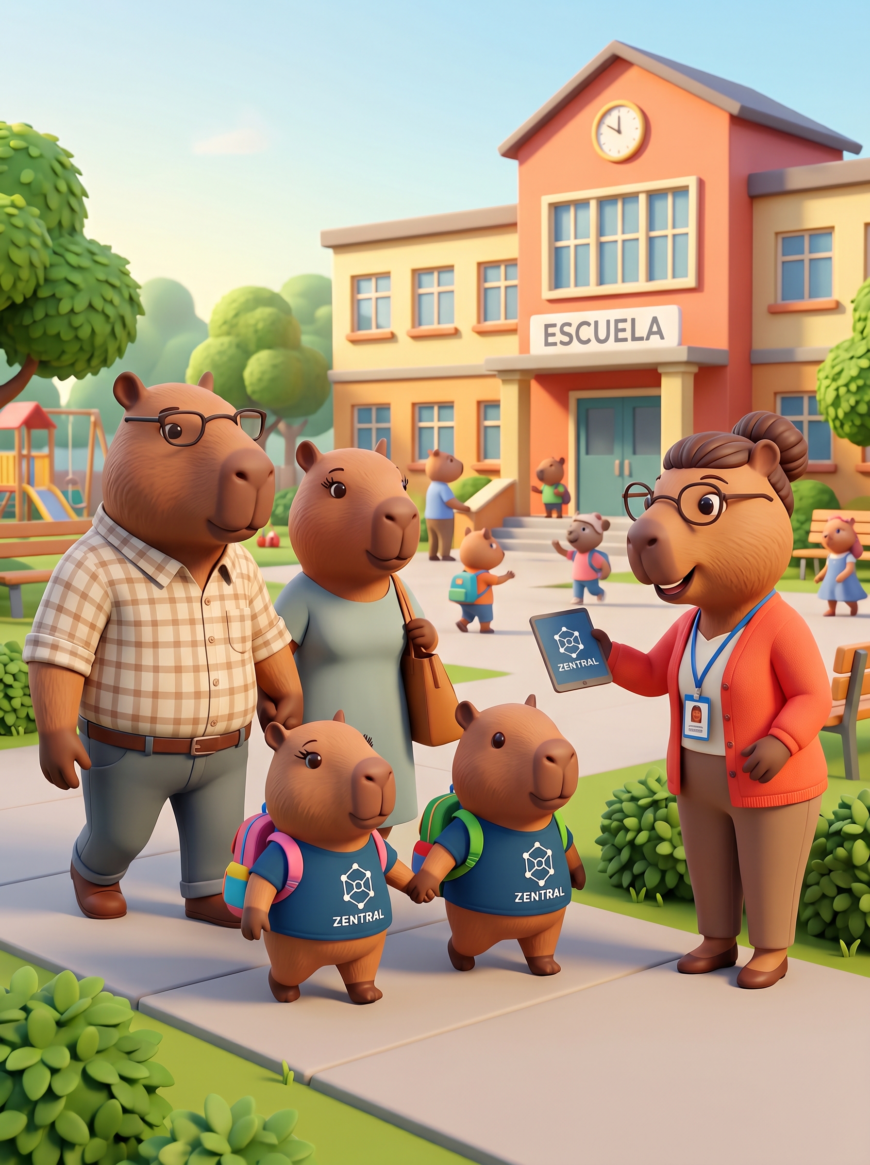 Comunidad escolar de Zentral